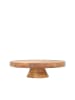 Homla Etagere ''Sjal Mango'' in Hellbraun - (H)7 x Ø 25 cm
