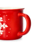 Homla 2er Set: Tasse ''Trinkie'' in Rot/ Weiß - 2 x 360 ml