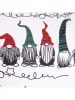 Homla Komplet pościeli "Gnomes" w kolorze białym ze wzorem z mikrowłókna