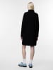 Pieces Strickkleid in Schwarz
