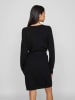 Vila Strickkleid in Schwarz
