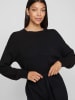 Vila Strickkleid in Schwarz