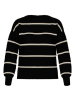 Vila Pullover in Schwarz/ Creme
