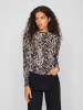 Vila Longsleeve in Creme/ Schwarz