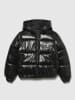 Sisley Steppjacke in Schwarz
