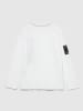 Sisley Longsleeve in Weiß/ Schwarz