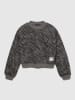 Sisley Sweatshirt grijs/zwart