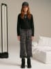 Sisley Sweatbroek zwart/grijs