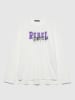 Sisley Longsleeve wit/lila