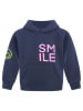 Zwillingsherz Hoodie "Alissa" in Dunkelblau/ Rosa