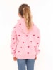 Zwillingsherz Bluza "Hearts" w kolorze jasnoróżowo-czerwonym