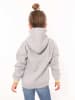 Zwillingsherz Hoodie "Optimism" in Grau/ Bunt