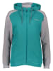 O'Neill Sweatjacke in Türkis/ Grau