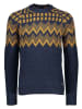 O'Neill Pullover in Dunkelblau/ Orange