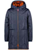 B.Nosy Wende-Parka in Dunkelblau/ Hellbraun