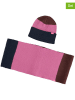 B.Nosy 2-delige set bruin/roze/donkerblauw