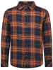 B.Nosy Blouse oranje/donkerblauw