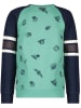 B.Nosy Sweatshirt in Türkis/ Dunkelblau