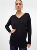 Vero Moda Pullover "Gold" in Schwarz