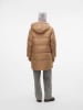 Vero Moda Doorgestikte mantel "Nova" lichtbruin