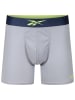Reebok 3er-Set: Boxershorts "Tully" in Lila/ Grau/ Dunkelblau
