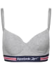 Reebok Biustonosz sportowy "Tulip" w kolorze szarym