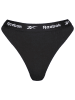 Reebok 3er-Set: Strings "Lotty" in Schwarz/ Grau/ Weiß