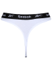 Reebok 3er-Set: Strings "Lotty" in Schwarz/ Grau/ Weiß