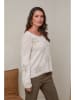 Curvy Lady Pullover in Beige