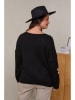 Curvy Lady Pullover in Schwarz