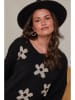 Curvy Lady Pullover in Schwarz