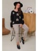 Curvy Lady Pullover in Schwarz