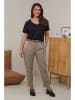 Curvy Lady Broek beige