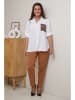 Curvy Lady Blouse wit