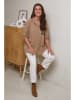 Curvy Lady Blouse lichtbruin