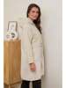 Curvy Lady Tussenmantel beige