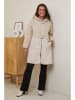 Curvy Lady Tussenmantel beige