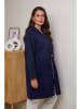 Curvy Lady Tussenmantel donkerblauw