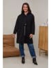 Curvy Lady Tussenmantel zwart