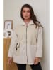 Curvy Lady Übergangsjacke in Beige