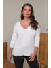 Curvy Lady Sweter w kolorze białym