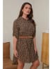 Curvy Lady Tuniek bruin