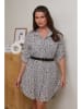 Curvy Lady Tunika w kolorze kremowym