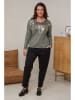 Curvy Lady Pullover in Khaki