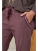 Curvy Lady Broek paars