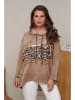 Curvy Lady Hoodie lichtbruin