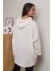 Curvy Lady Hoodie in Weiß