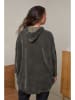 Curvy Lady Hoodie in Khaki