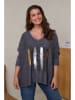 Curvy Lady Pullover in Anthrazit