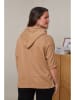 Curvy Lady Hoodie lichtbruin